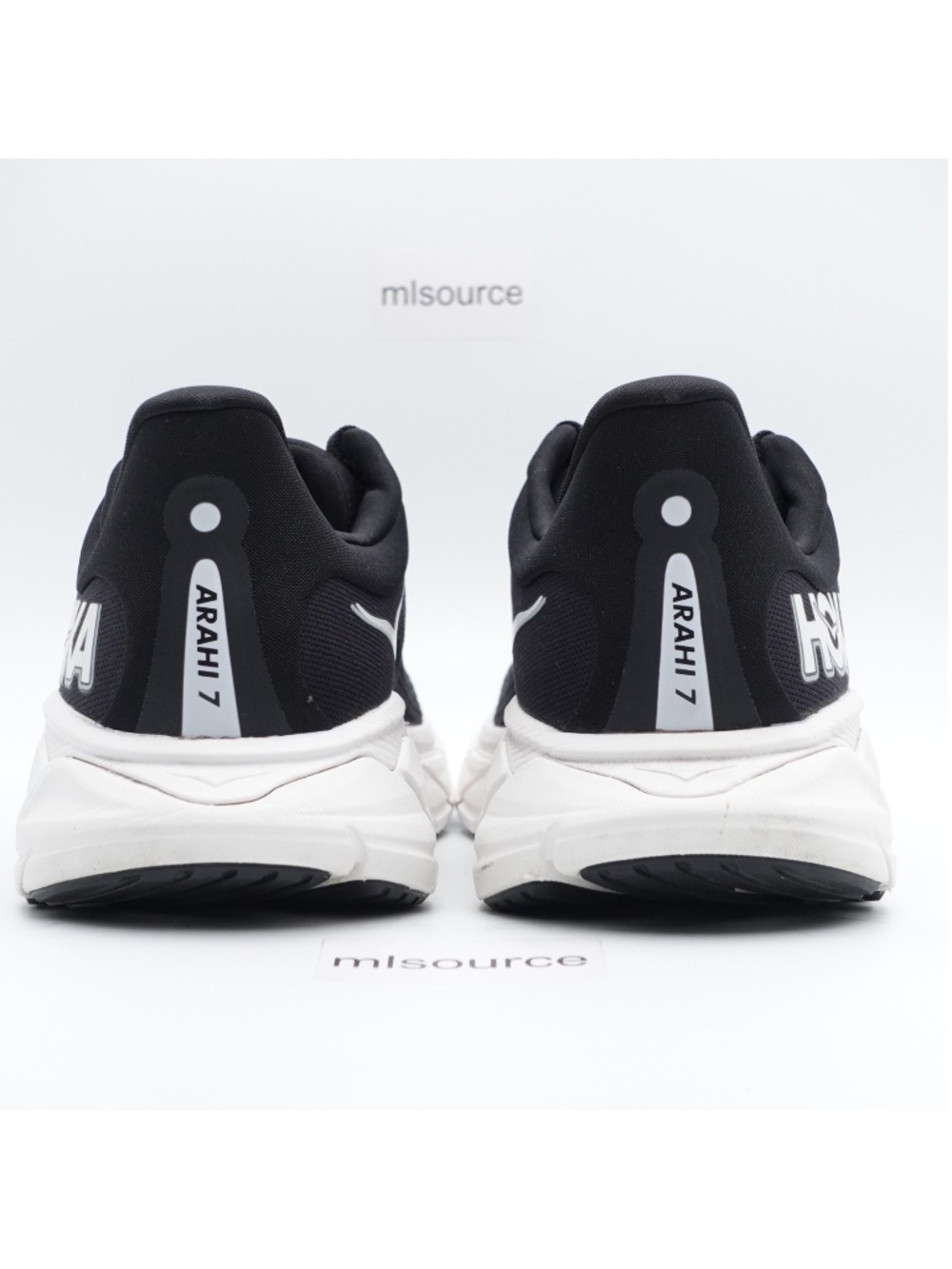 HOKA Arahi 7 Running Shoes 1147851/BWHT Black/White - Picture 10 of 11